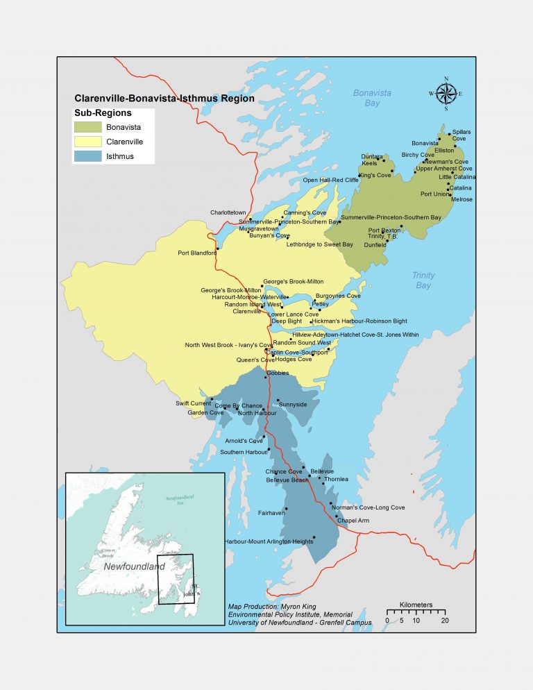 ClarenvilleBonavistaIsthmus Region Maintaining Regional